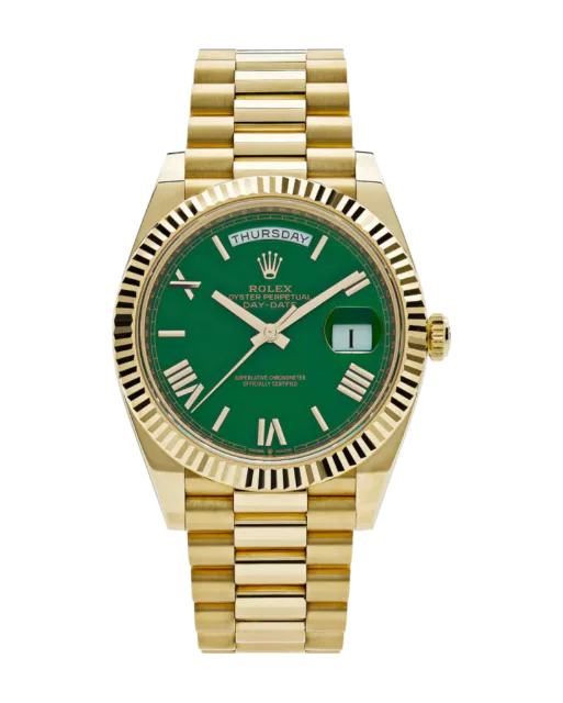 Rolex Day-Date 40 Green Ombré Dial, reference 228238